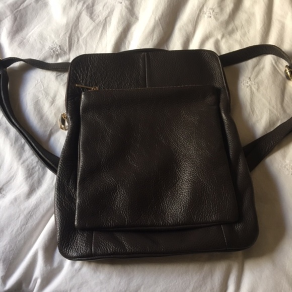 NWOT Vere Belle Italian Leather Backpack Purse - Picture 13 of 13